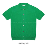 Logane Linen Collar Short Sleeve Cardigan