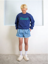 26ss SHAMONE エンブロイダリースウェットシャツ 2color