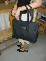Jelly Clear Birkin Tote Shoulder Bag