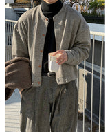 [Unisex] Bocasi crop cardigan(4color)