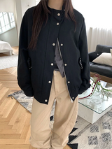 Urban cotton blouson jacket(2color)