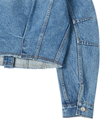 26SS WOMAN デニムトラッカージャケット
