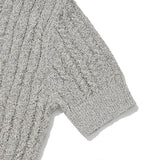 KIRSH PLAIN BACK HOLE POINT KNIT - GRAY 