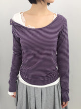 Soft-Fit Lace Edge Top