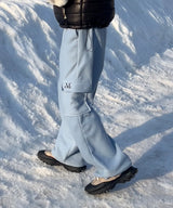 SNOWING FLEECE BANDING CARGO PANTS UNISEX (3COLOR)