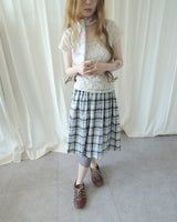 GARDEN LACE CAP SLEEVE T-SHIRT