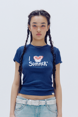アイラブサマーTシャツ-ウーマン (T14115S)