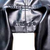 LEATHER HOODIE BOLERO