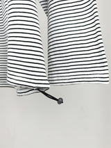 STRIPE STRING HOOD (2C)