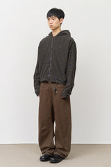 Kip Pigment Zip Hoodie