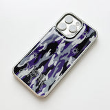 Sharpburst Camouflage Phone Case (SV_Purple)