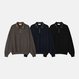 Celine Double Collar Knit (3 Colors)