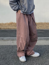 Pigment Wash Balloon Pants 3C
