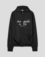 Acro Slim Jersey Zip-Up Hoodie