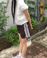 Arch Track Lace Banded Waist Shorts Shorts