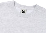 MONOGRAM REGULAR SWEATSHIRT【WHITE MELANGE GREY】