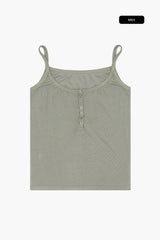 Zelia henley ribbed top