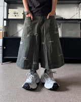 SL ダブルニーバミューダデニムパンツ