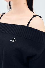 off shoulder knit