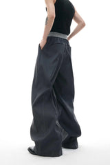 Tailored Straight Leg Trousers