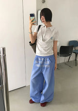TWINKLE LETTERING SWEATPANTS