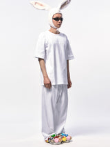 C Wear オーバーサイズTシャツ WHITE