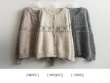 Herrie Ribbon Knit Cardigan