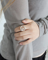 SWIRL OPEN RING