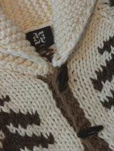 [Handmade] Nordic Toggle Knit Cardigan
