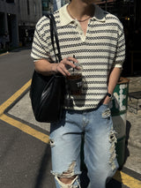 Waydone destroyed wide denim pants