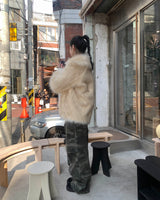 (Unisex) カモピンタックパンツ