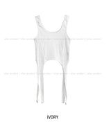 Sculp Garter Ribbed Sleeveless