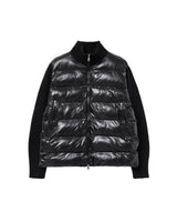 Niro high-neck knit padding