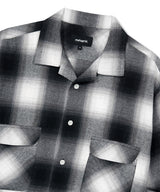 CUT OFF FLANNEL CHECK SHIRT