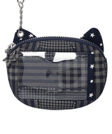 CAT CHECK POUCH KEYRING NAVY(CV2GSUAB60A)