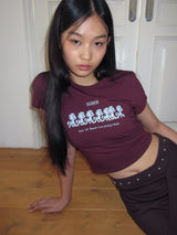 Sober Parade T-shirt WINE