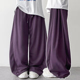 Cool Air Mesh 🧊 Plain Wide Banding Sweat Pants (4 colors)