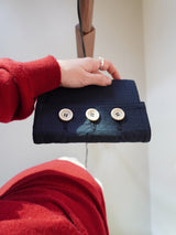 [Pre-Order : 4/30~] Cosymosy コージーボタンノート- Indigo
