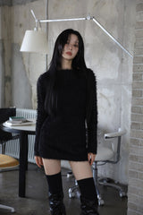 Winter fur mini one piece