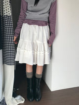ブレア ツートン ニーハイソックス(3color)