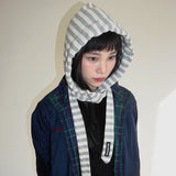 Wendy hoodie [Stripe grey]