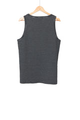 Knitwear oversized sleeveless T-shirt