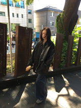 Penka Leather Field Jacket