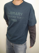 レイヤード ロングスリーブ Tシャツ (5 Colors)