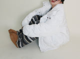 Carrot Diamond Quilting Unisex High Neck Padding (100% Wellon)