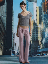 SHIRRING COZY PANTS