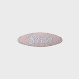  GLITTER SAND HAIR CLIP (BABY PINK)