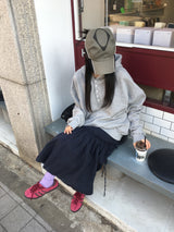 Soft Check Skirt
