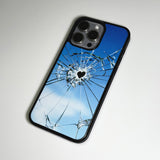 スカイクラックバンパーミラーフォンケース (Mirror)
