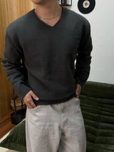 Riv blend v-neck knitwear